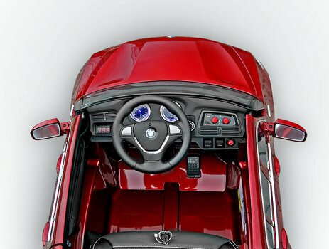 Elektrisk leksaksbil Beneo Electric Ride-On Car BMW X6 Red Paint - 4