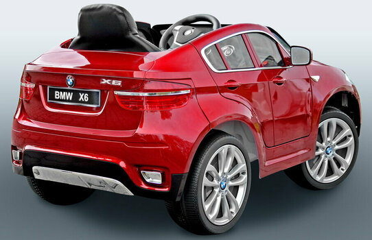 Mașină de jucării electrice Beneo Electric Ride-On Car BMW X6 Red Paint - 5