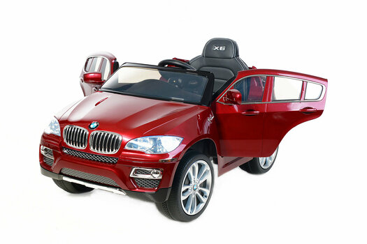 Electric Toy Car Beneo Electric Ride-On Car BMW X6 Red Paint - 6