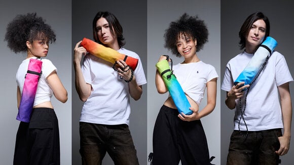 Pokrowiec na pałki Tama TVSB12YB Pokrowiec na pałki Yellow x Blue - 9