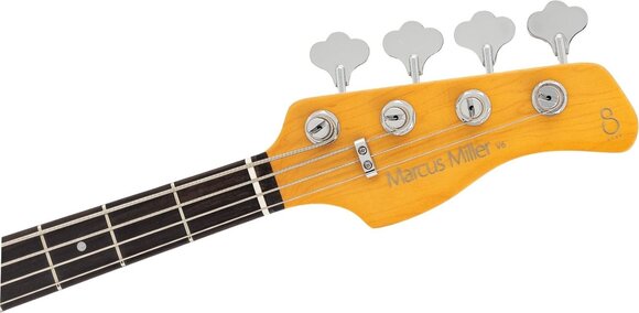 E-Bass Sire Marcus Miller V6-4 Candy Apple Red E-Bass - 7