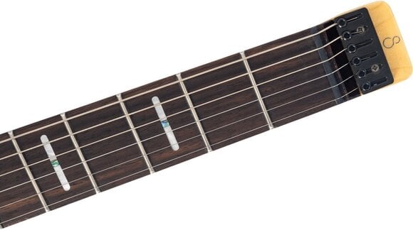 Headless китара Sire Larry Carlton X6 Transparent Black Headless китара - 7