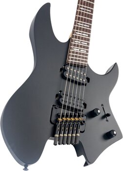 Headless gitaar Sire Larry Carlton X6 Black Satin Headless gitaar - 5