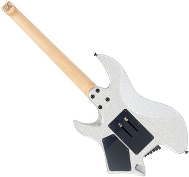 Headless kytara Sire Larry Carlton X6 Silver Sparkle Headless kytara - 2