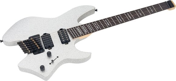 Headless kytara Sire Larry Carlton X6 Silver Sparkle Headless kytara - 3