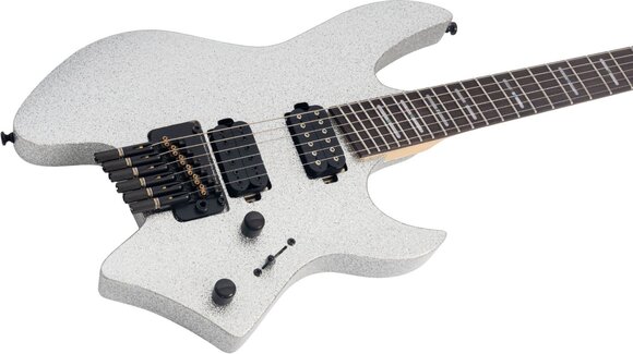 Headless kytara Sire Larry Carlton X6 Silver Sparkle Headless kytara - 6