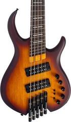 Headless basgitara Sire Marcus Miller M6-5 Tobacco Sunburst Satin Headless basgitara - 3