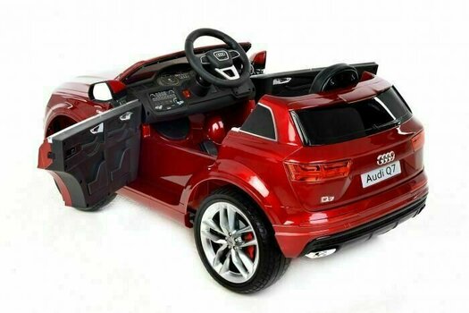 Electric Toy Car Beneo Electric Ride-On Car Audi Q7 Quattro Red Paint - 2