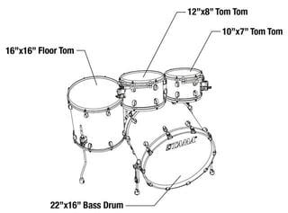 Akoestisch drumstel Tama ME42TZUS-VMMF Starclassic Maple Exotic Marine Shoreline Movingui Fade Akoestisch drumstel - 7