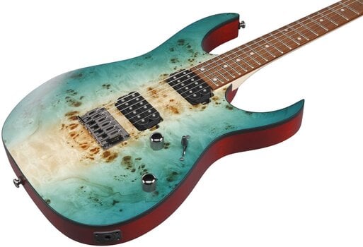 E-Gitarre Ibanez RG421PB-CHF Caribbean Shoreline Flat E-Gitarre - 4