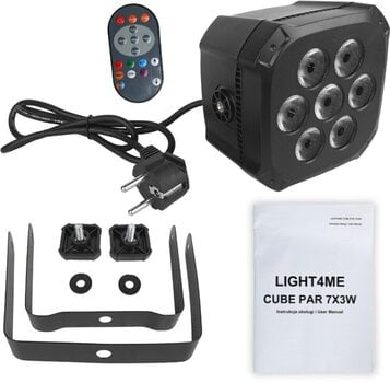 LED PAR Light4Me CUBE 7X3W LED PAR - 5