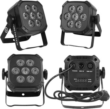 LED PAR Light4Me CUBE 7X3W LED PAR - 6