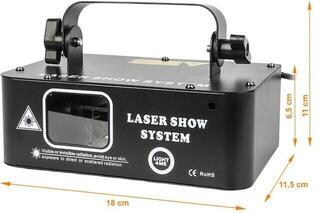 Láser Light4Me RGB GEOMETRIC 500mW Láser - 1