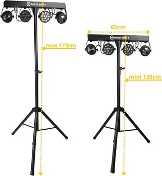 Zestaw oswietleniowy Light4Me PARTY BAR 1 PAR-FLOWER Zestaw oswietleniowy - 5