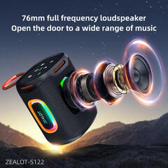 Enceintes portable Zealot S122 Enceintes portable Black - 2
