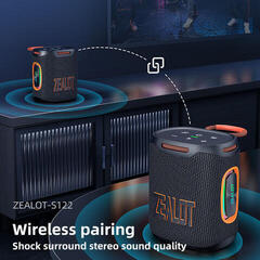 Enceintes portable Zealot S122 Enceintes portable Black - 6