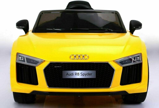Електрическа кола за играчки Beneo Electric Ride-On Car Audi R8 Spyder Yellow - 3