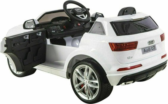 Electric Toy Car Beneo Electric Ride-On Car Audi Q7 Quattro White - 7