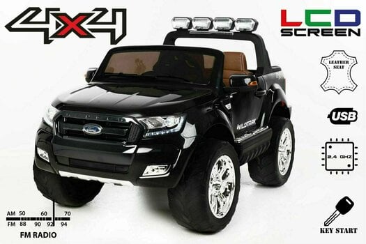 Elektrische speelgoedauto Beneo Ford Ranger Wildtrak 4X4 Zwart Elektrische speelgoedauto - 7