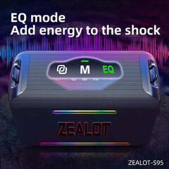 Enceintes portable Zealot S95 Enceintes portable Black - 5