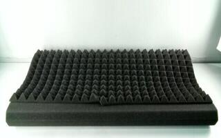 Absorptiepaneel schuim Mega Acoustic PA-PMP5 115x195x5 Dark Gray Absorptiepaneel schuim (Beschadigd) - 1