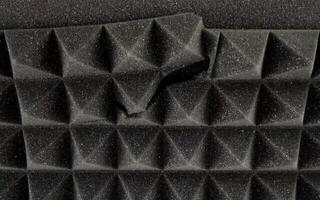 Absorptiepaneel schuim Mega Acoustic PA-PMP5 115x195x5 Dark Gray Absorptiepaneel schuim (Beschadigd) - 2