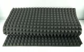 Absorptiepaneel schuim Mega Acoustic PA-PMP5 115x195x5 Dark Gray Absorptiepaneel schuim (Beschadigd) - 1