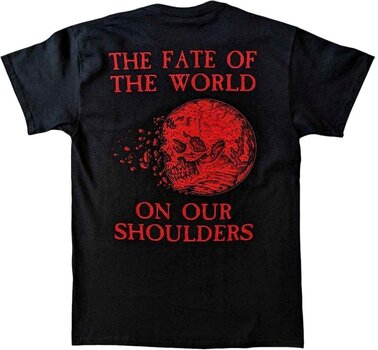 T-shirt Cradle Of Filth Existance Is Futile Saturn Back Print Black L T-shirt - 2