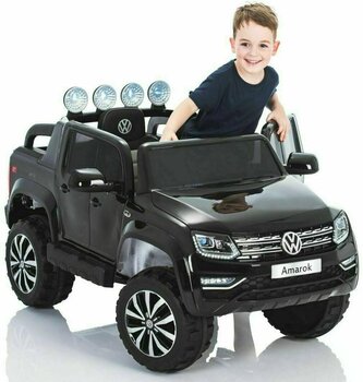 Electric Toy Car Beneo Volkswagen Amarok Black Paint Electric Toy Car - 2
