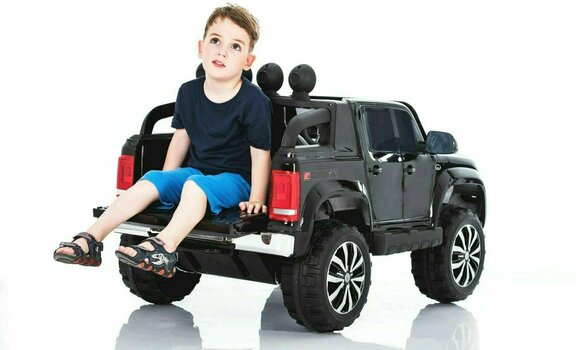 Electric Toy Car Beneo Volkswagen Amarok Black Paint Electric Toy Car - 7