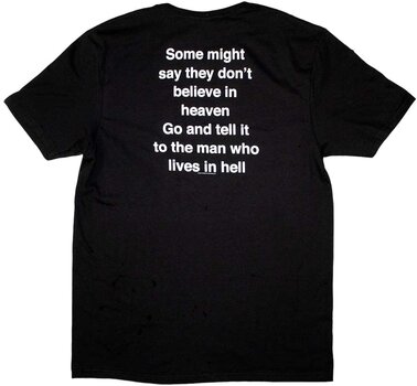 Ing Oasis Some Mightay Lyric Back Print Black M Ing - 2