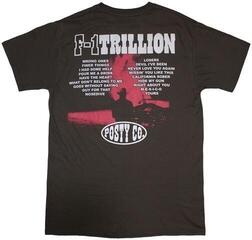 T-Shirt Post Malone F-1 Trillion Back Print Unisex Grey - 1