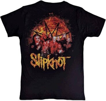 T-särk Slipknot The End, So Far Flame Logo Back Print Black 2XL T-särk - 2