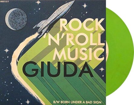 LP ploča Giuda - Rock N Roll Music (Green Coloured) (7" Vinyl) - 2