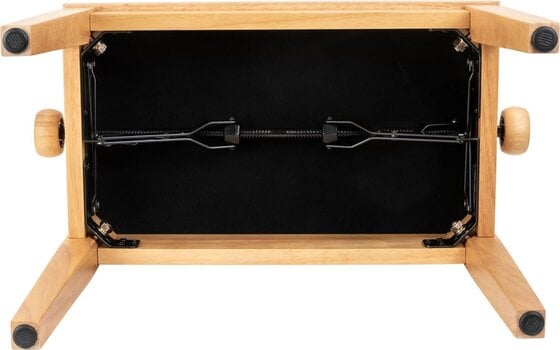 Дървена табуретка за пиано Pianonova HY-PJ023 Дървена табуретка за пиано Natural - 6