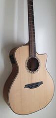 Jumbo Elektro-Akustikgitarren Bromo BAT2CE Natural Jumbo Elektro-Akustikgitarren (Beschädigt) - 1