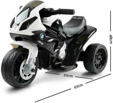 Auto giocattolo elettrica Beneo Electric Ride-On Trike BMW S 1000 RR 6V Black - 3