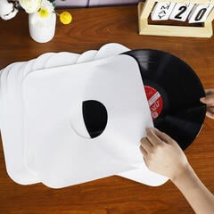 Hoes/koffer voor LP's Muziker Paper 12'' Record Inner Sleeves Pack LP-hoezen 20 - 5