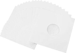 Hoes/koffer voor LP's Muziker Paper 12'' Record Inner Sleeves with plastic insert Pack LP-hoezen 20 - 2
