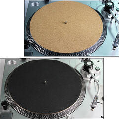 Slipmat Muziker Genuine Leather & Cork LP Slip Mat Slipmat - 2