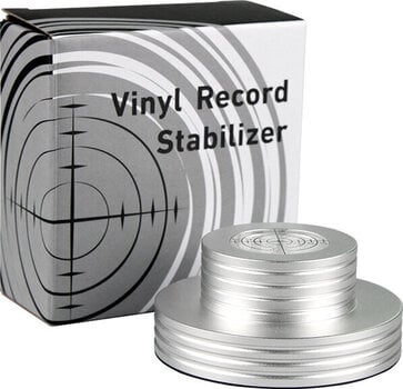 Stabilizator Muziker Record Aluminum Stabilizer with Bubble Level Silver Stabilizator - 4