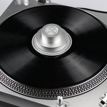 Stabilizator Muziker Record Aluminum Stabilizer with Bubble Level Silver Stabilizator - 5