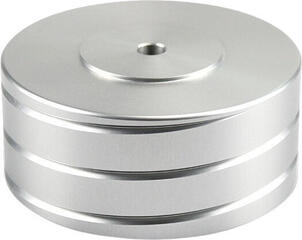 Stabilizer Muziker 2 in 1 Record Stabilizer with 45 Adapter Silver Stabilizer - 1