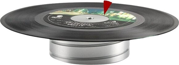 Stabilisator Muziker 2 in 1 Record Stabilizer with 45 Adapter Silver Stabilisator - 6