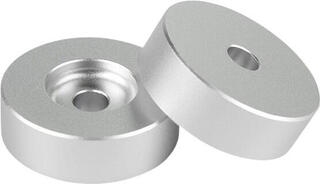 Middenreductie Muziker 45 RPM Record Adapter Silver Middenreductie - 1