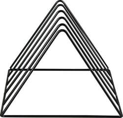 Tafelstandaard voor LP's Muziker 12'' Vinyl Record Storage Triangle Tafelstandaard voor LP's Black - 2