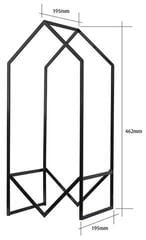 Tafelstandaard voor LP's Muziker 10'' 12'' Vinyl Record Metal Display Holder Tafelstandaard voor LP's Black - 3