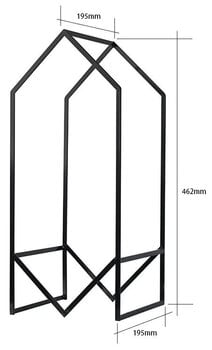 Stolno postolje za LP ploče Muziker MUZR25G Stolno postolje za LP ploče - 4
