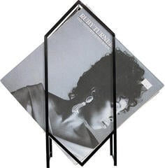 Tafelstandaard voor LP's Muziker 10'' 12'' Vinyl Record Metal Display Holder Tafelstandaard voor LP's Black - 6