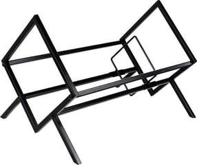 Tafelstandaard voor LP's Muziker 7'' 10'' 12'' Vinyl Record Metal Assembly Display Holder Tafelstandaard voor LP's Black - 5